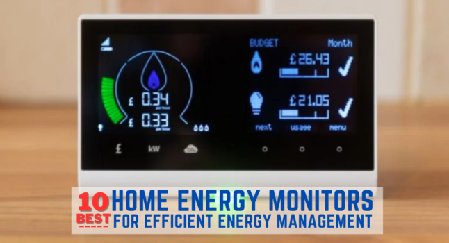 Home Energy Monitors for Efficient Energy Management