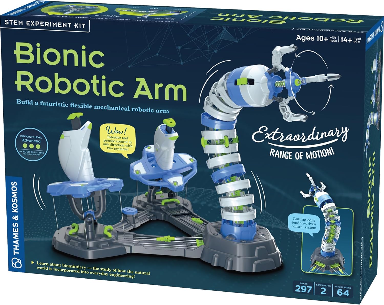 Thames & Kosmos Bionic Robotic Arm STEM Experiment Kit